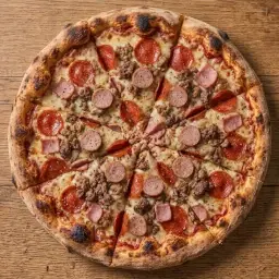 Combination of Four Toppings Pizza