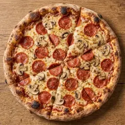 Combination of Two Toppings Pizza