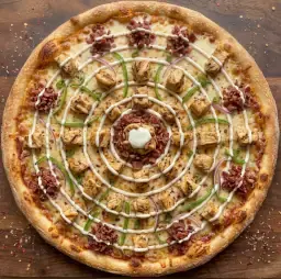 Chicken Bacon Ranch Pizza