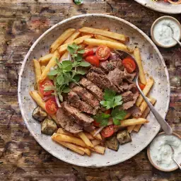 Gyro Dinner with Fries