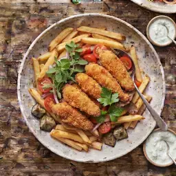 Chicken Finger Dinner with Fries